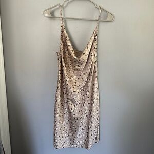 Forever 21 Satin Printed Dress
